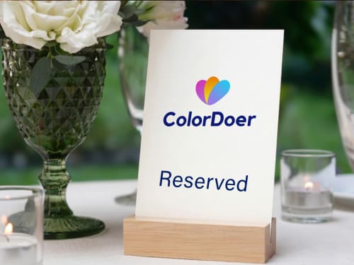 Table Numbers & Seating Signs