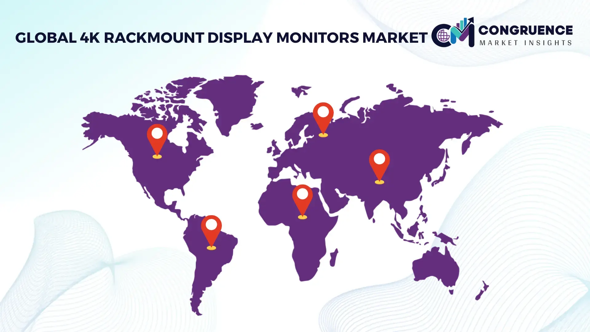 4K Rackmount Display Monitors by Region