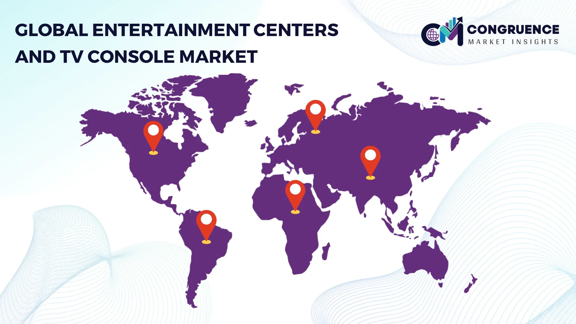 Entertainment Centers and TV Console Market by Region