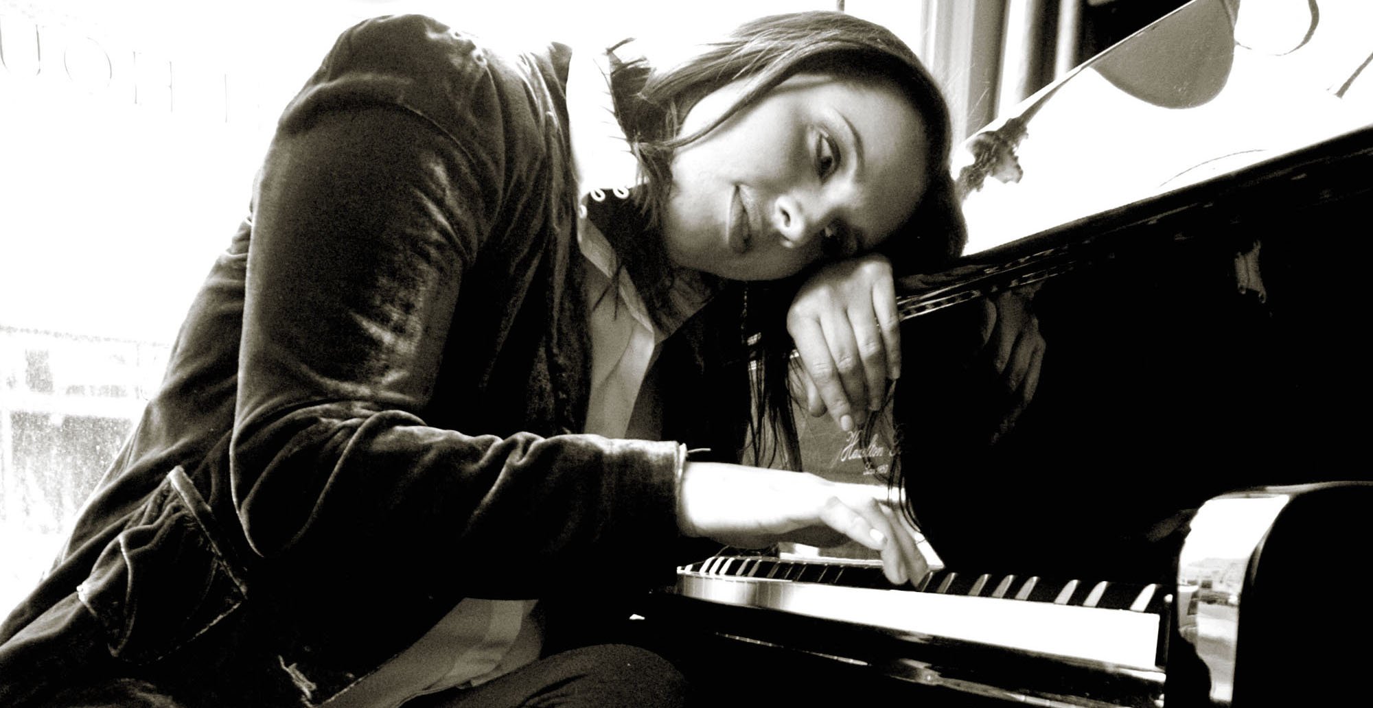 Jenn at piano