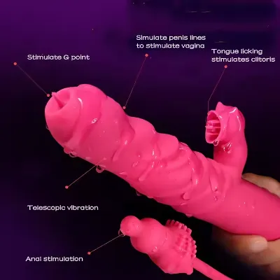 Vibrador con colita - miniatura 4