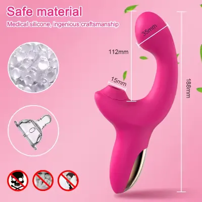 Vibrador con Succionador - miniatura 4