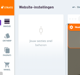 baukasten für homepage side bar