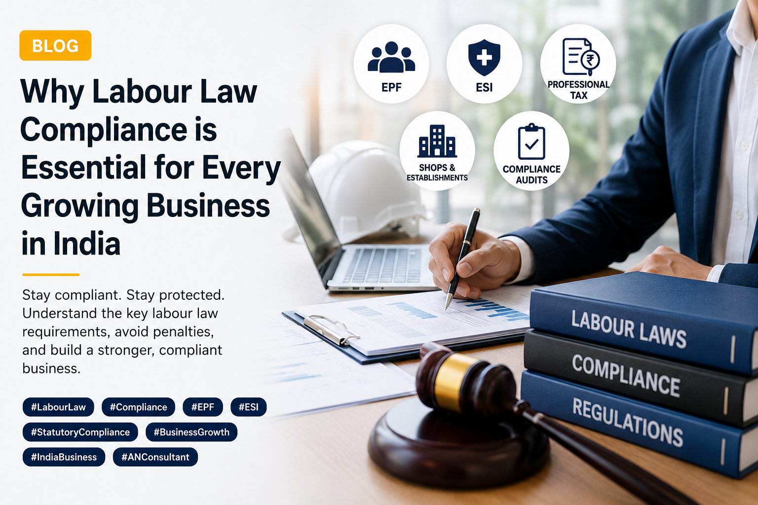Why Labour Law Compliance is Essential for Every Growing Business in India