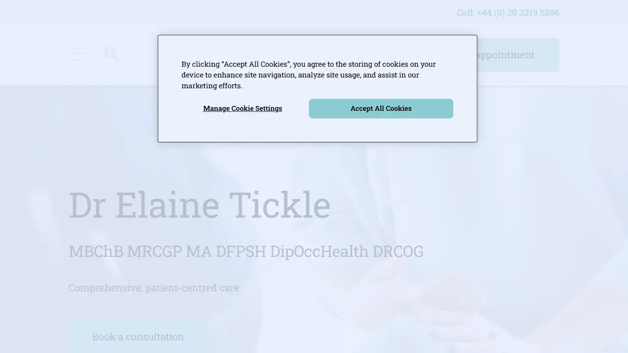 Dr Elaine Tickle