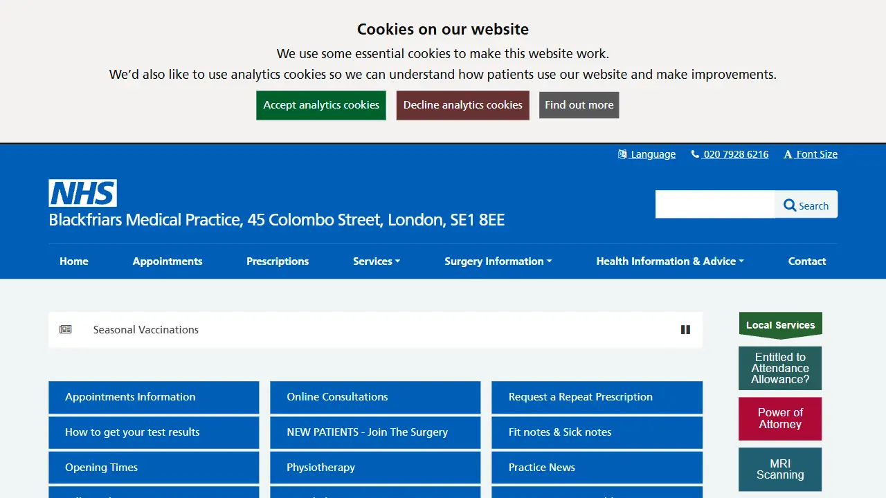 Blackfriars Medical Practice