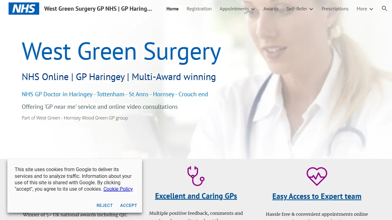 West Green Surgery NHS GP doctor