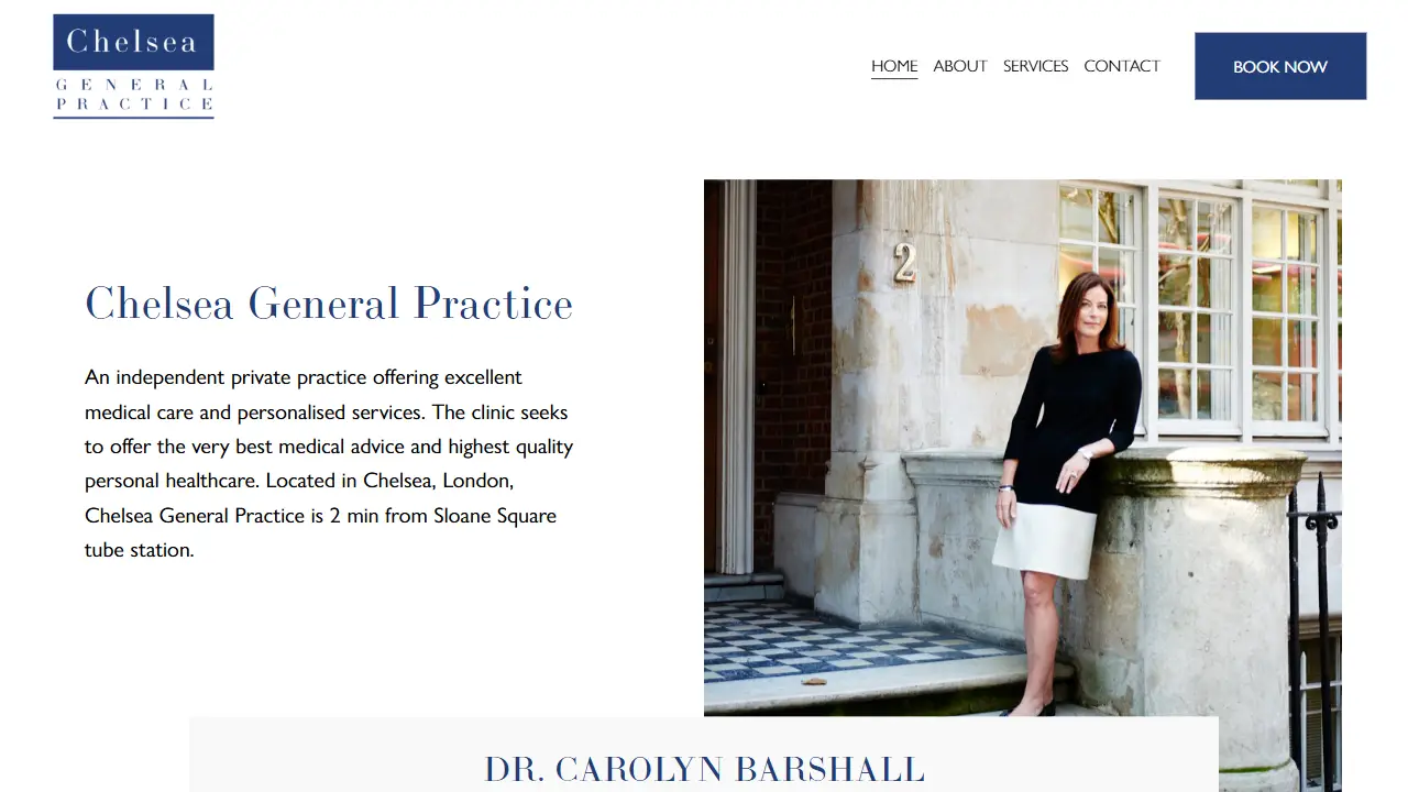 Chelsea General Practice - Dr Carolyn Barshall