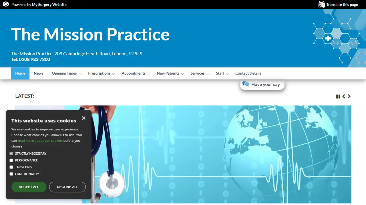THE MISSION PRACTICE