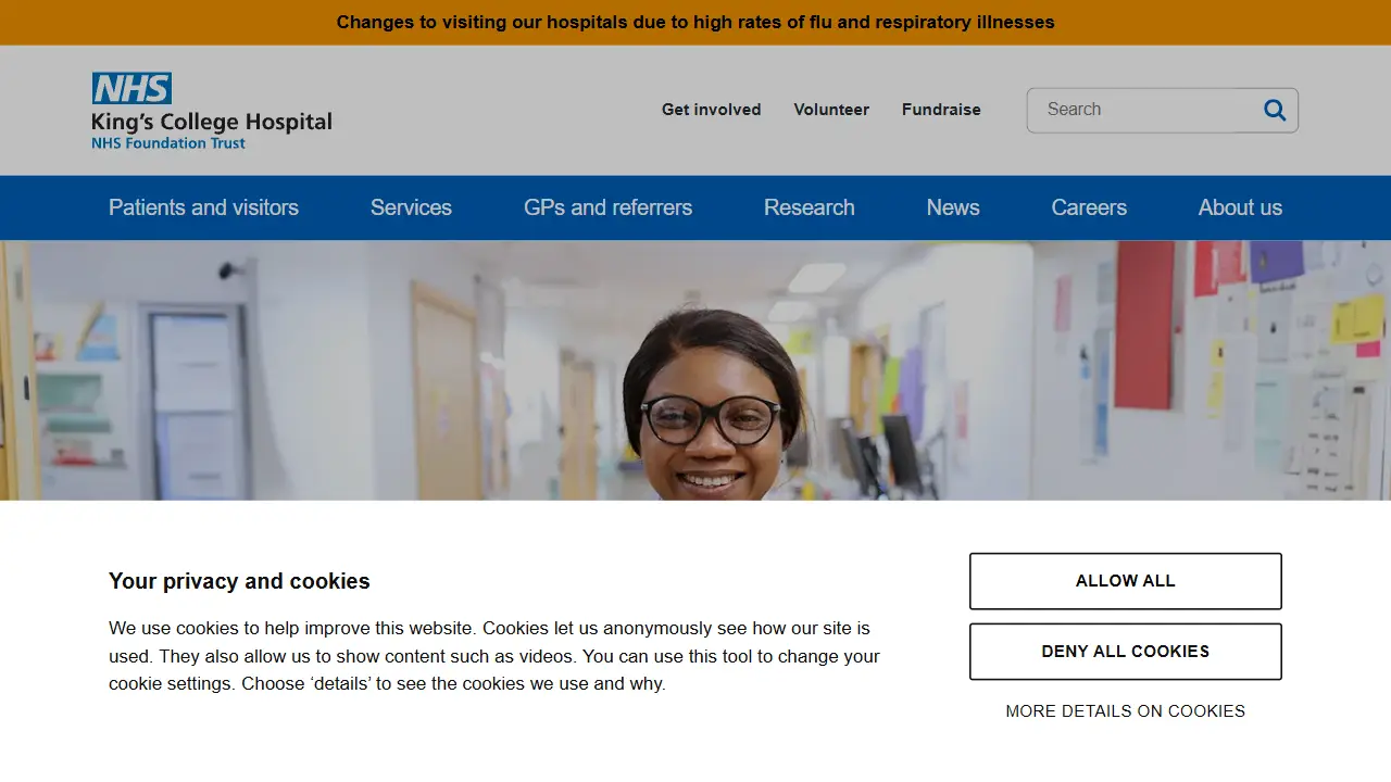 King's College Hospital NHS Foundation Trust : Gynae-Oncology