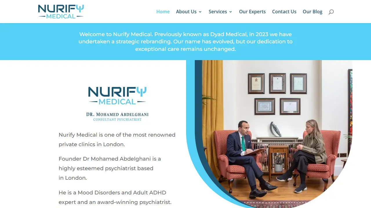Nurify Medical Private Psychiatrists & Mental Health Services