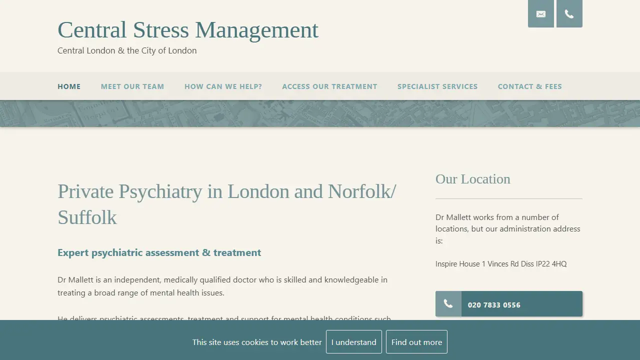 Central Stress Management