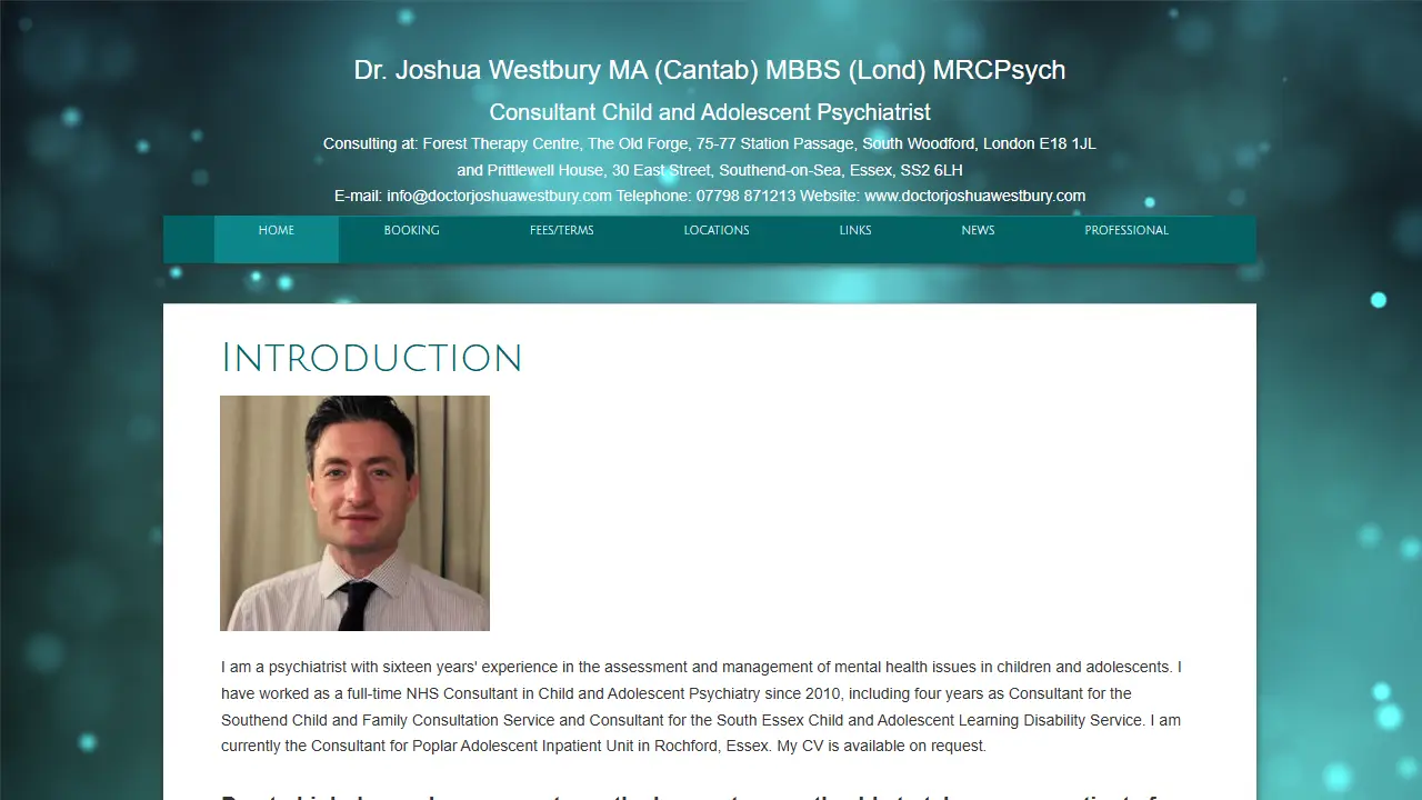Doctor Joshua Westbury