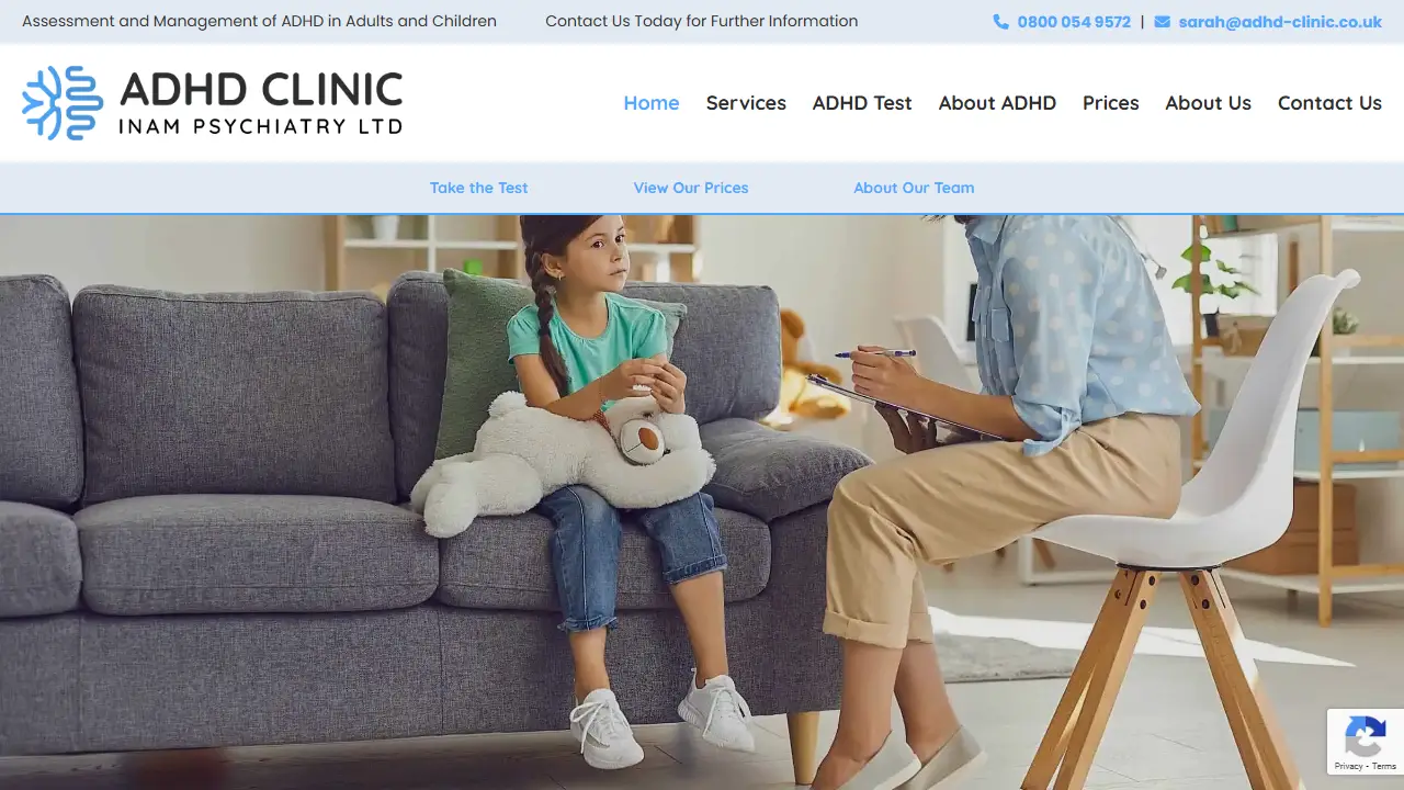ADHD clinic (Inam Psychiatry Ltd)