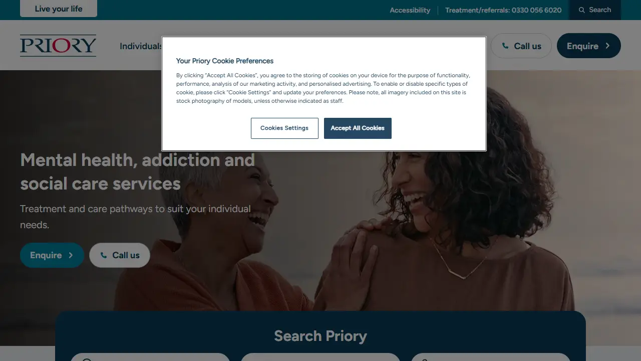 Priory Harley Street: Specialist rTMS treatment for depression - London