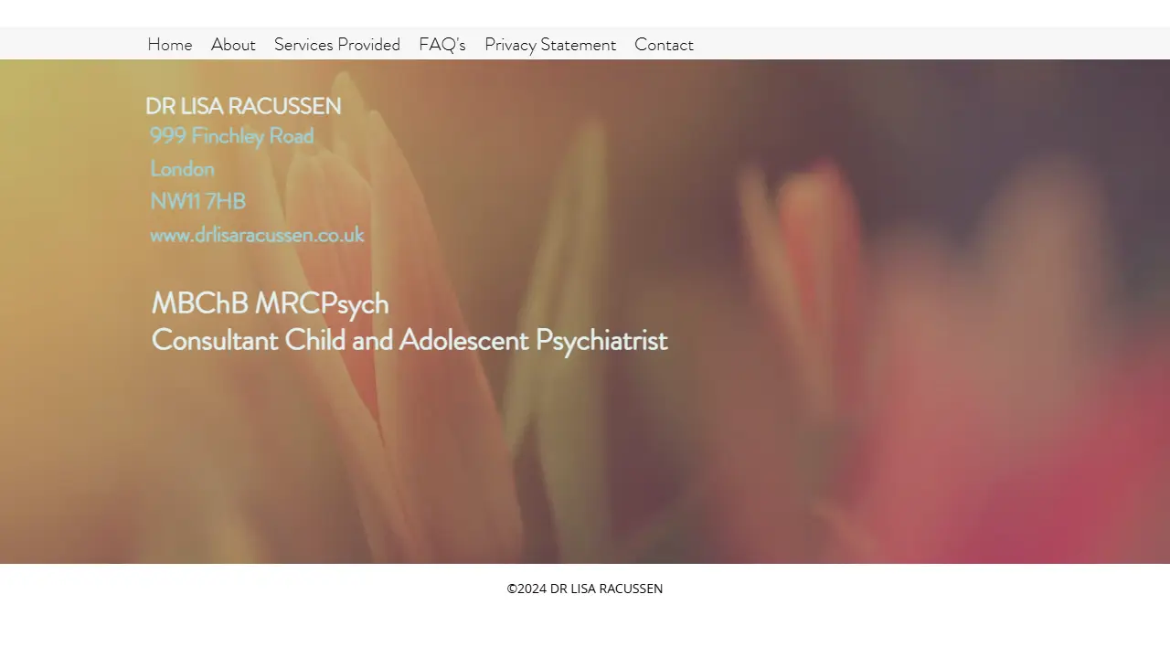 Dr Lisa Racussen