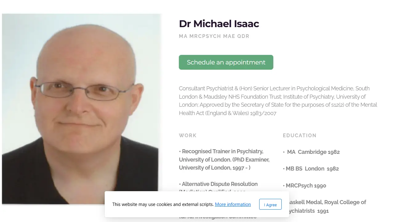 Dr Michael Isaac