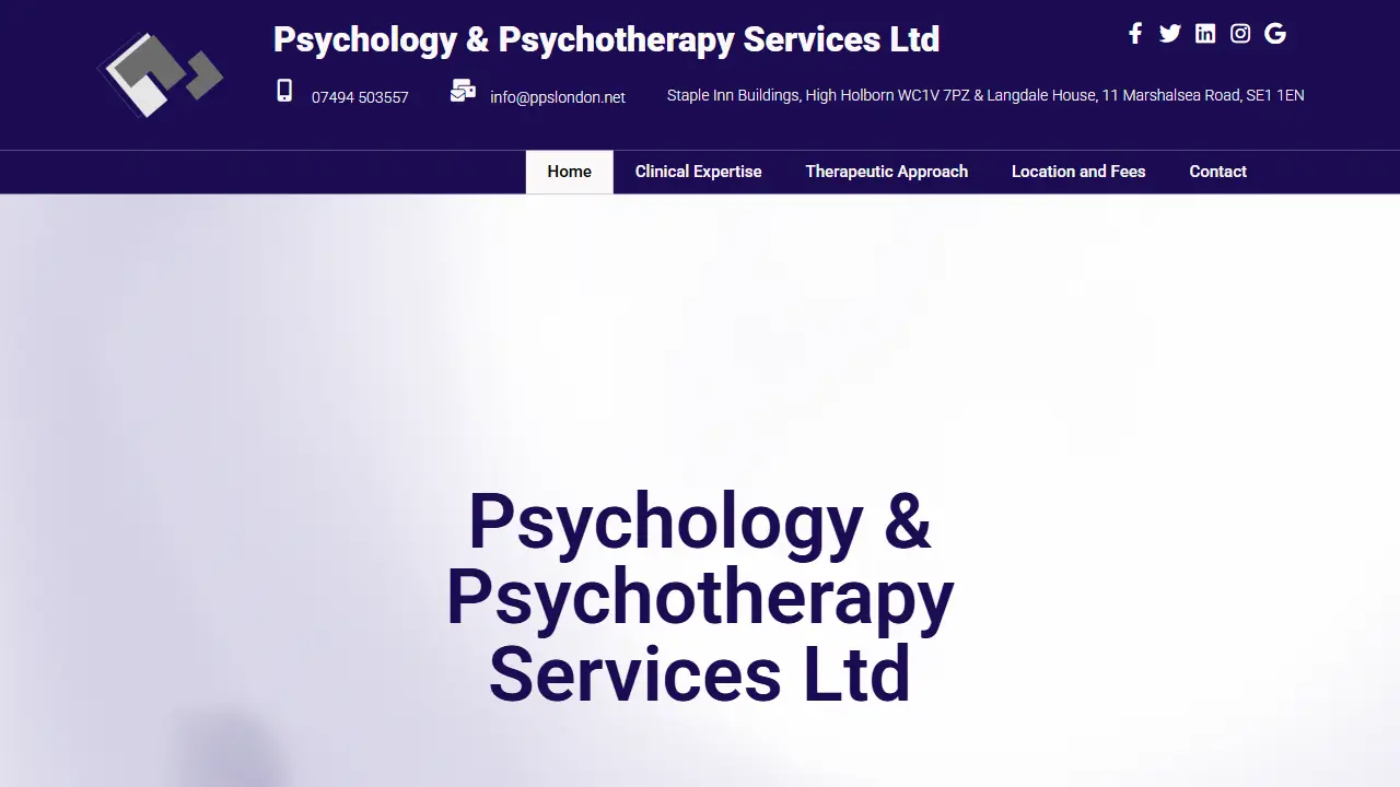 Psychology & Psychotherapy Services Ltd
