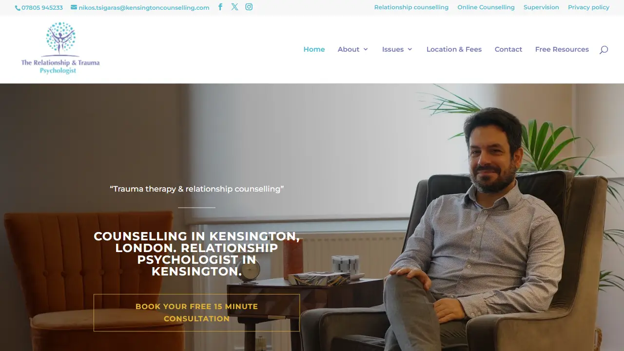 Kensington Counselling - Relationship & Trauma Psychologist