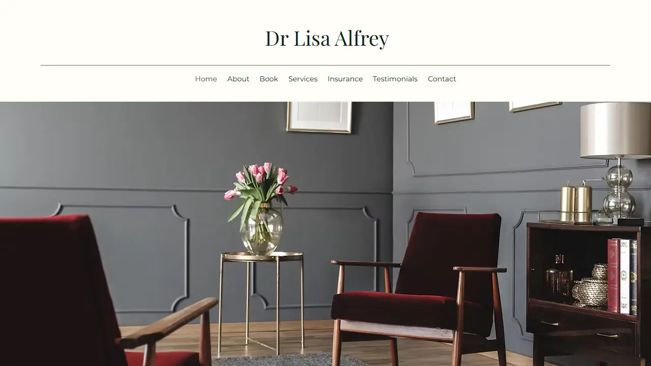 Dr. Lisa Alfrey Counselling Psychologist