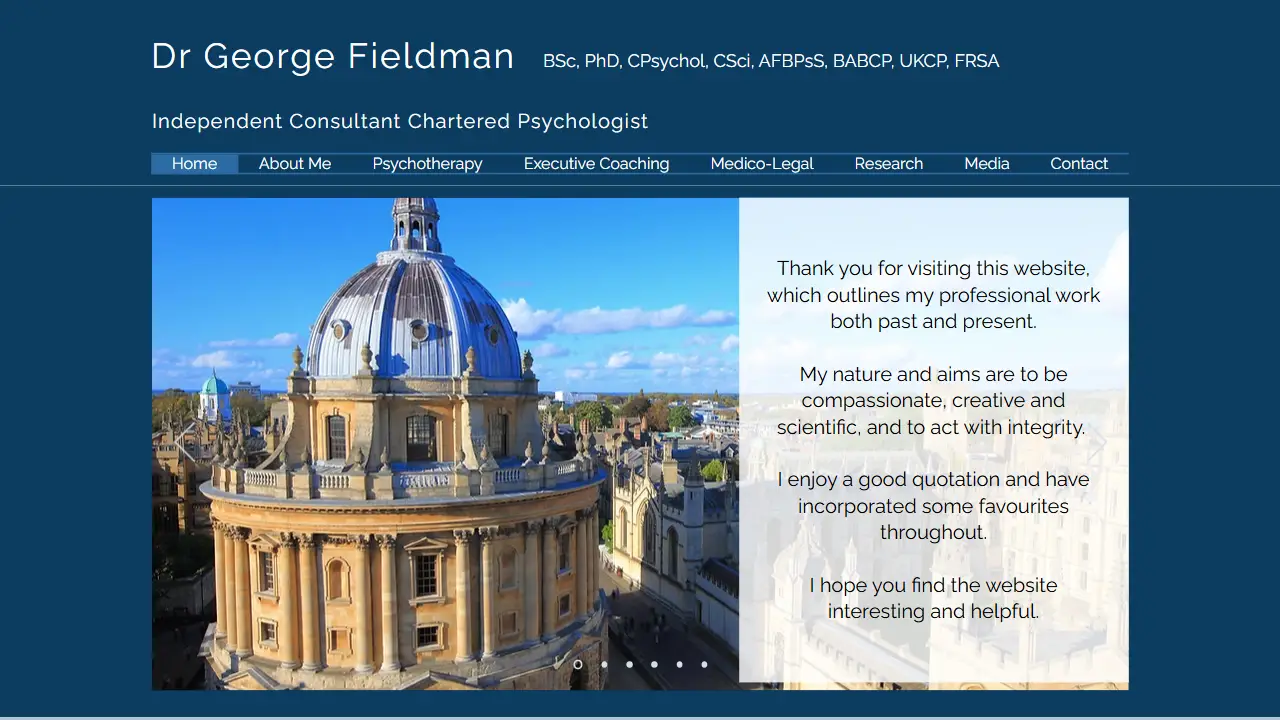 Dr George Fieldman
