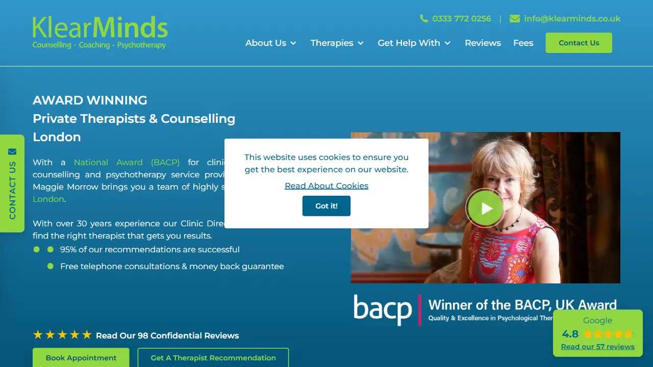KlearMinds Counselling & Couples Therapy London