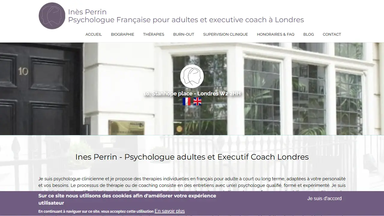 Ines Perrin Psychologue londres