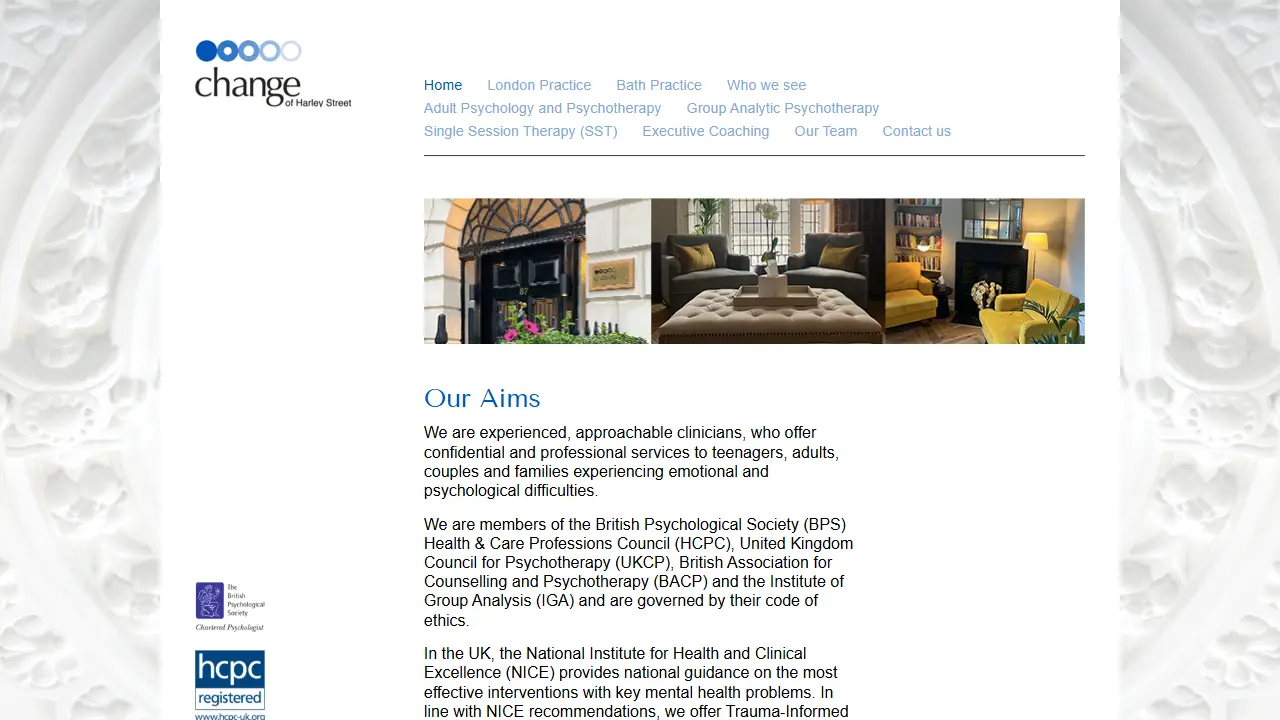 Change of Harley Street
