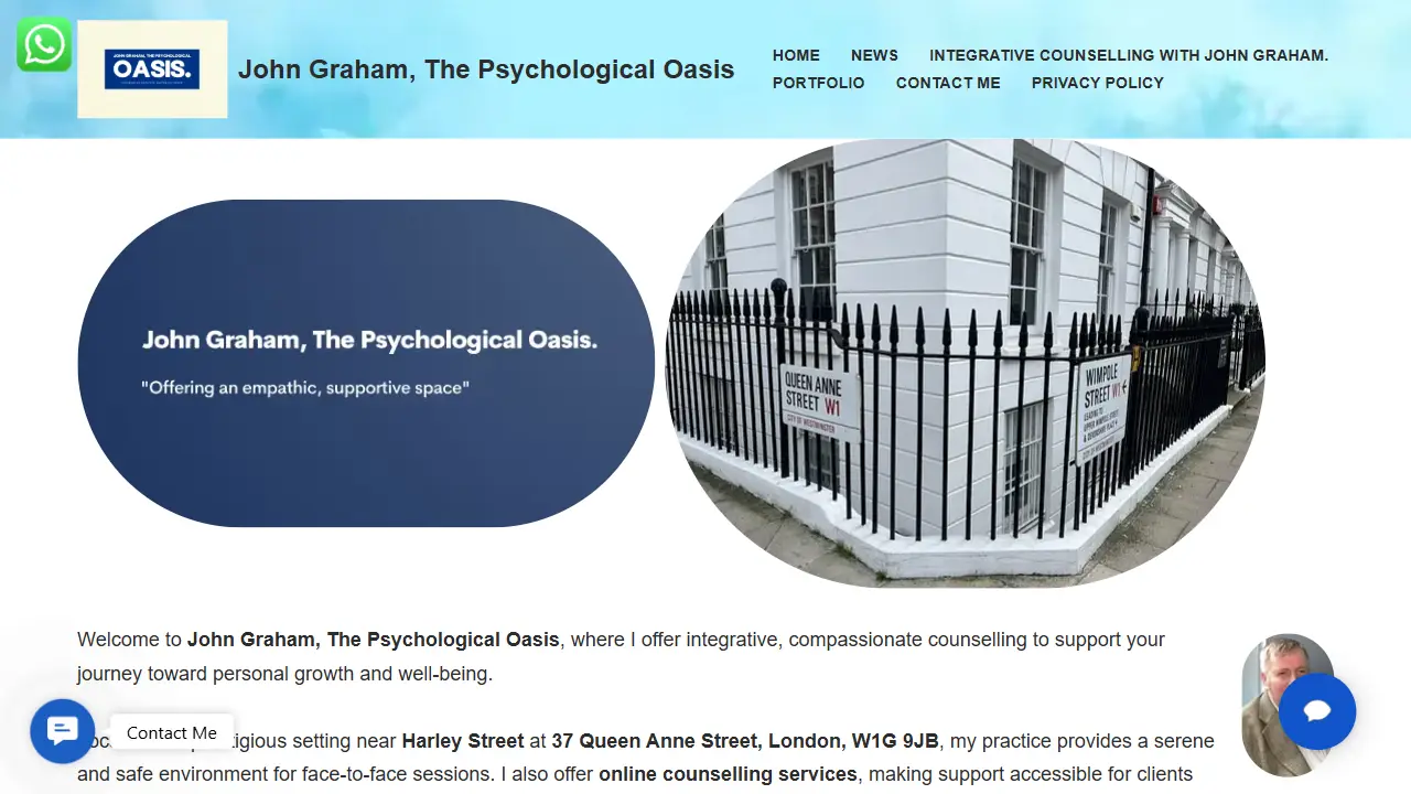John Graham, The Psychological Oasis