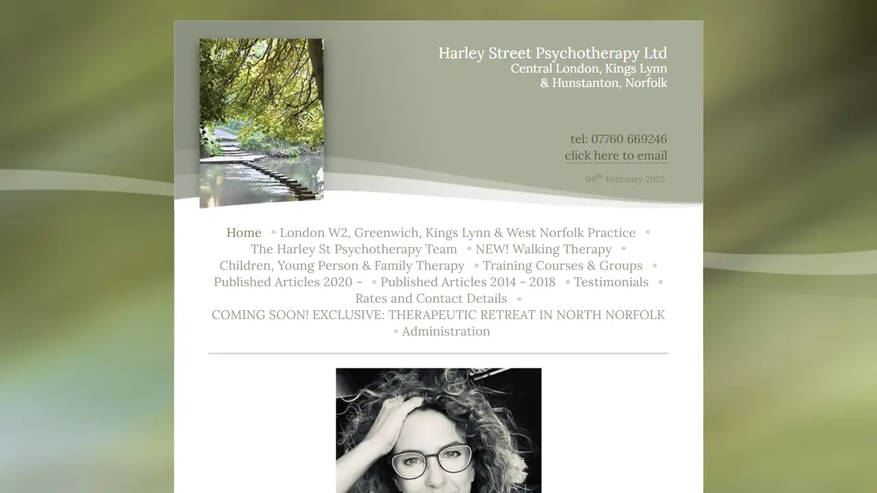 HARLEY ST PSYCHOTHERAPY LTD W2