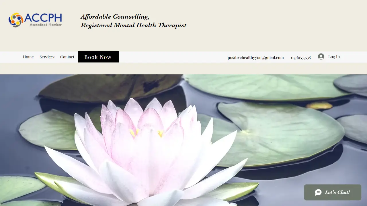Affordable Counselling Positive Healthy You