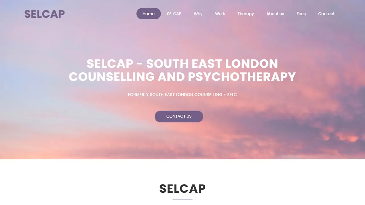 SELCAP - South East London Counselling and Psychotherapy
