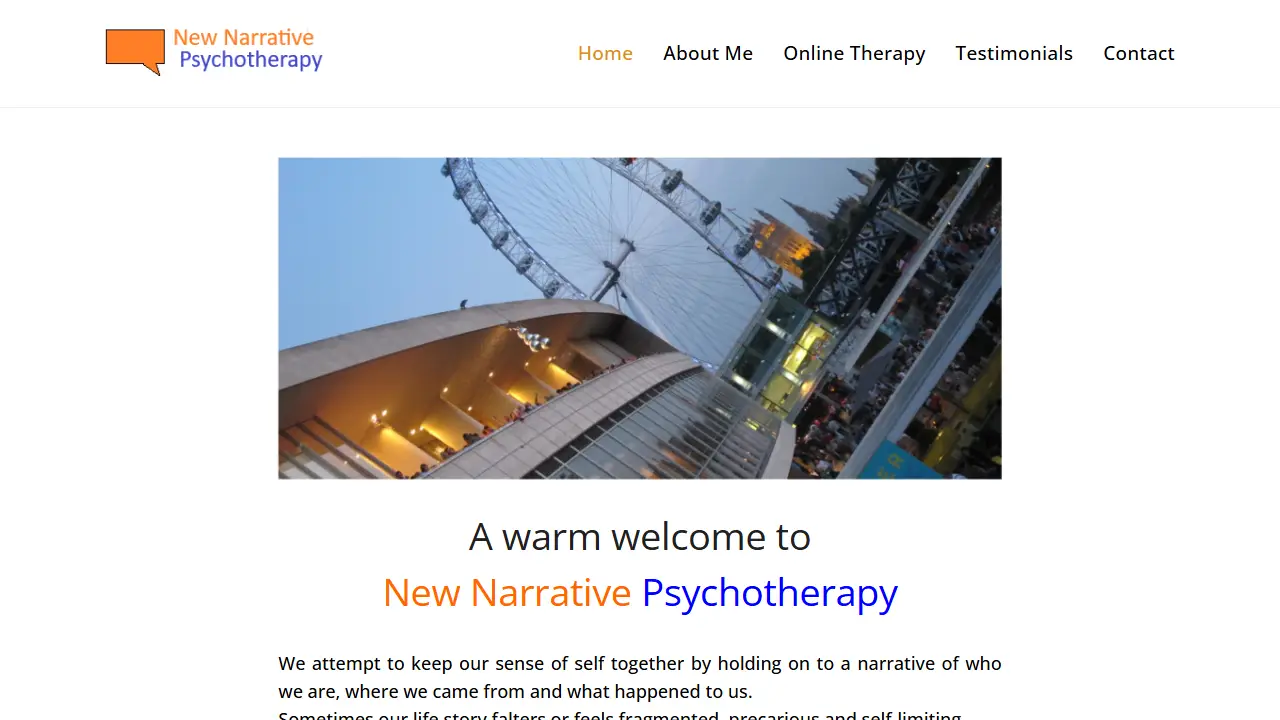Couselling and Psychotherapy New Narrative