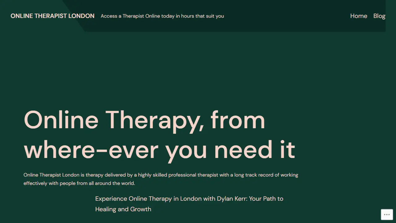Online Therapist London
