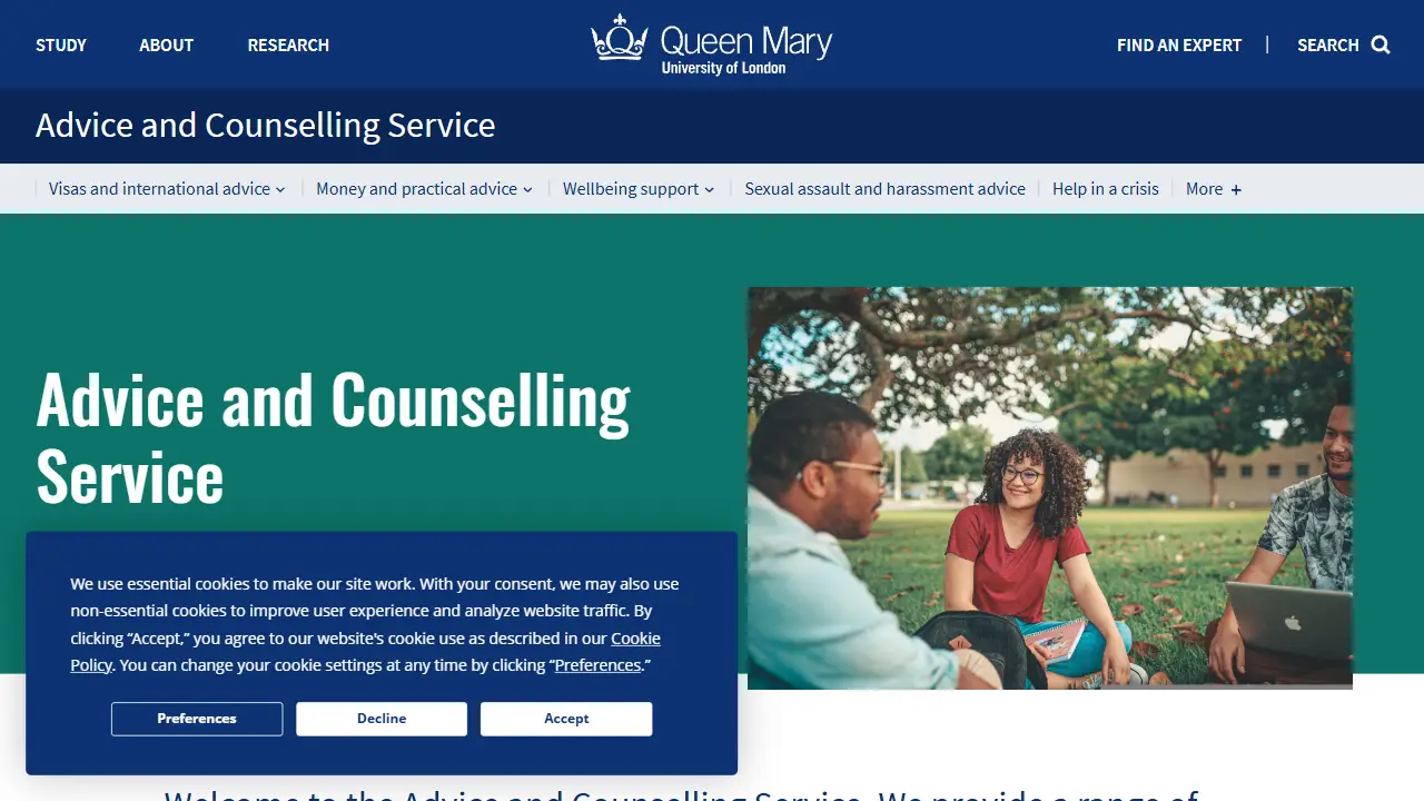 QMUL Advice and Counselling Service