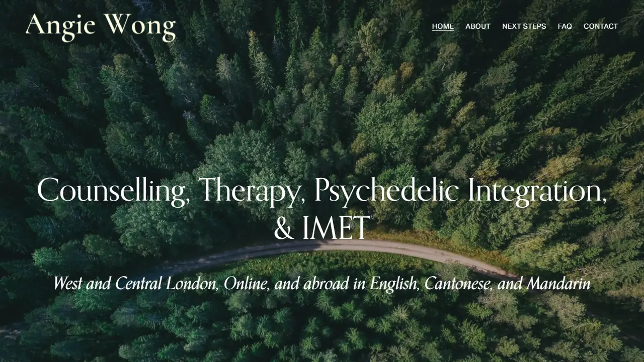 Angie Wong Counselling and Psychotherapy