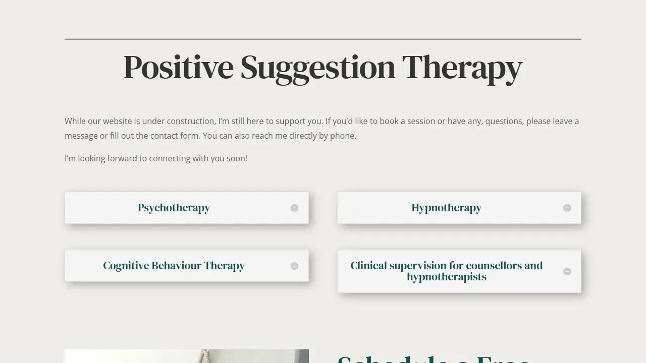 Positive Suggestion Therapy