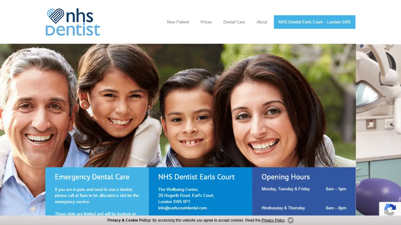 NHS Dentist - Earl's Court