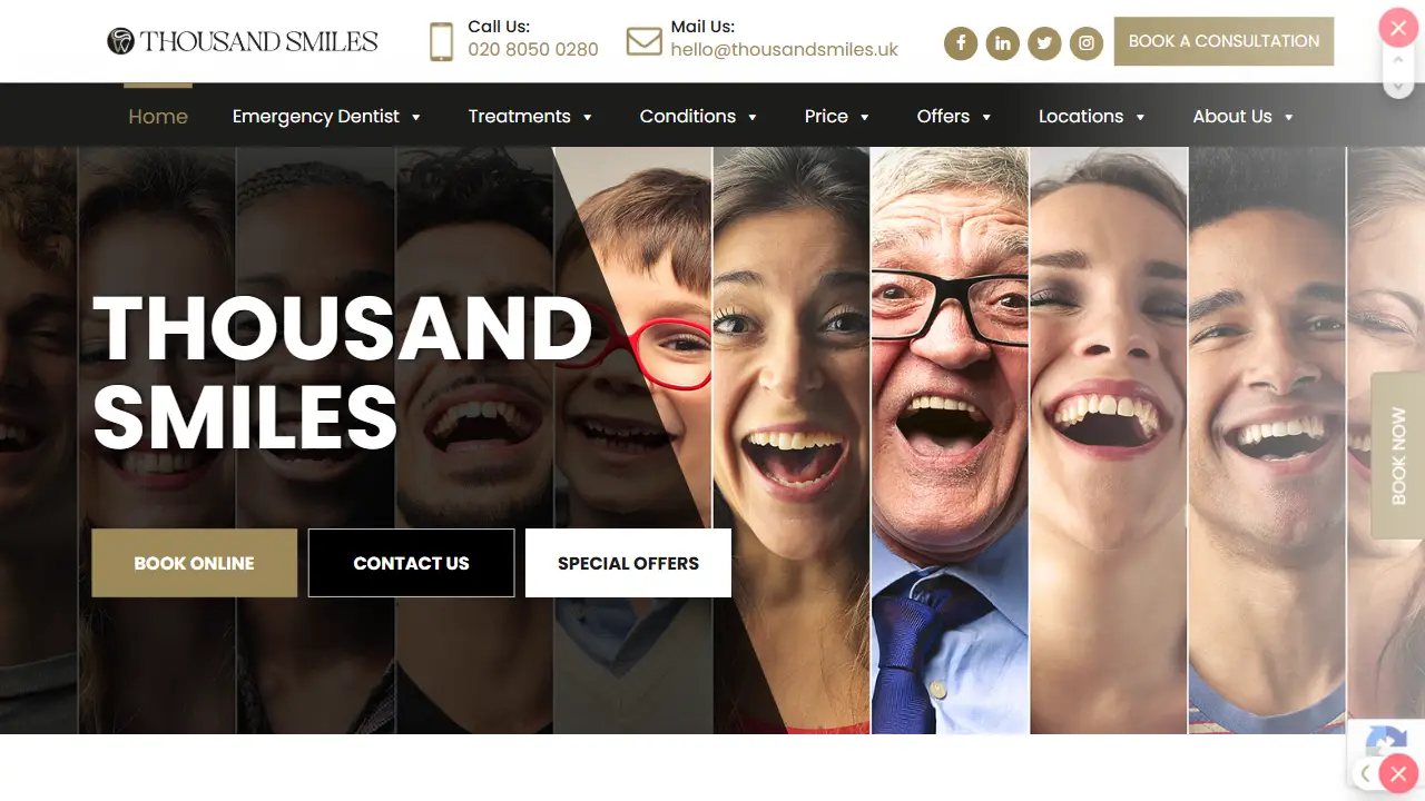Thousand Smiles | Invisalign Offer, Orthodontic and Implant centre