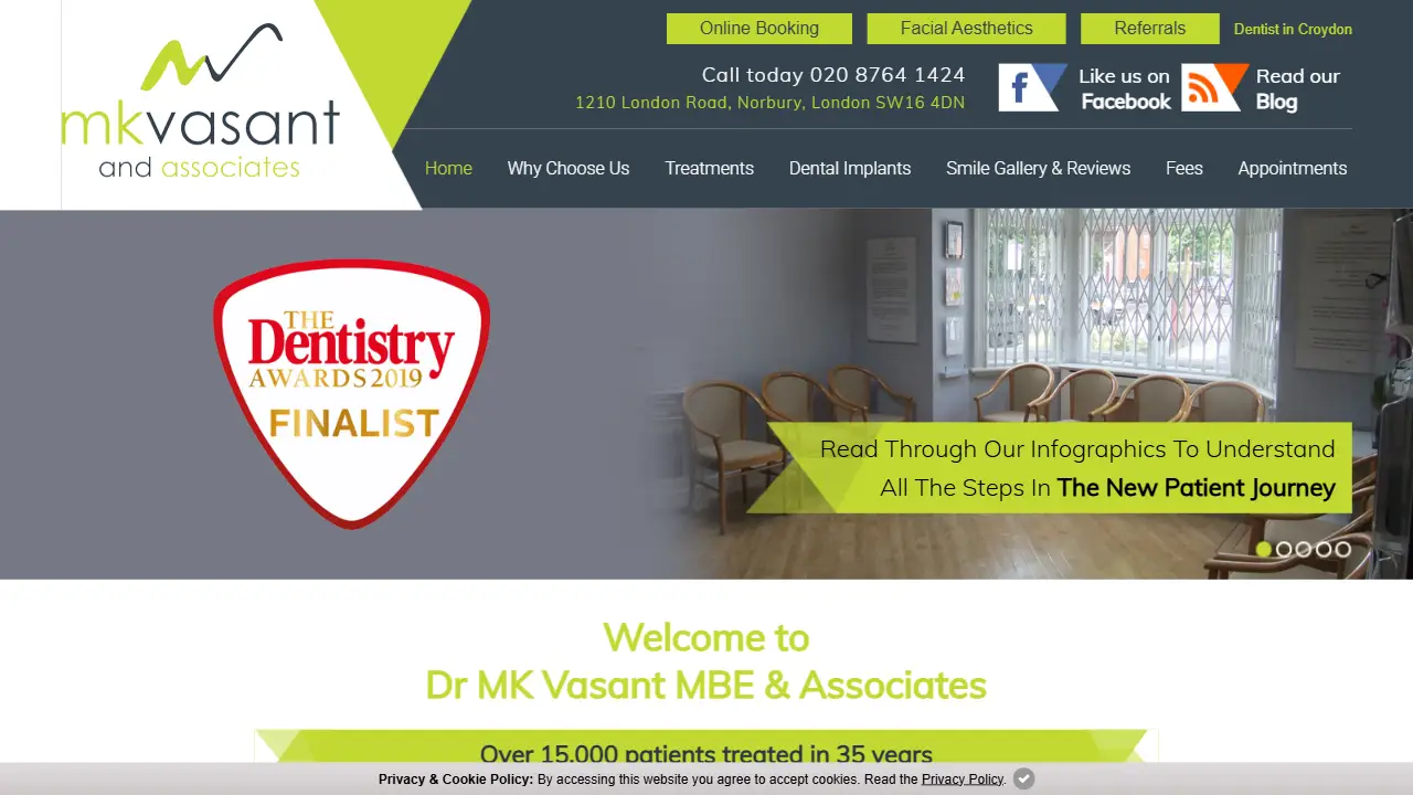 The Dentists - MK Vasant MBE and Dental Associates