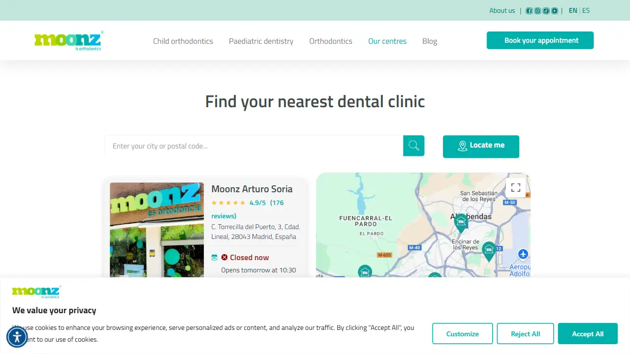 Moonz Orthodontic Dental Practice London