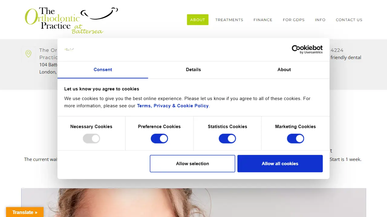The Orthodontic Practice at Battersea