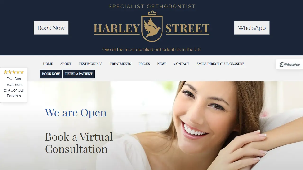 Specialist Orthodontist Harley Street