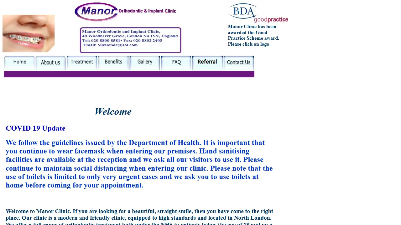 Manor Orthodontic & Implant Clinic