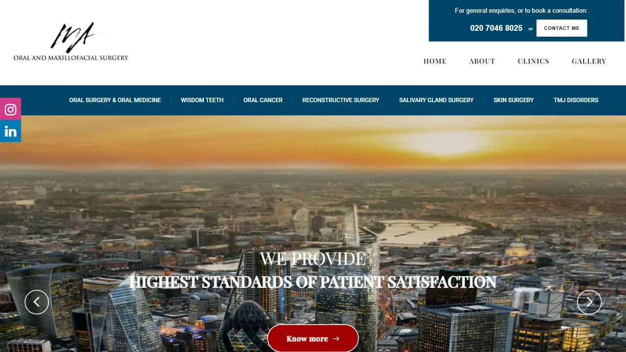Oral and Maxillofacial Surgeon