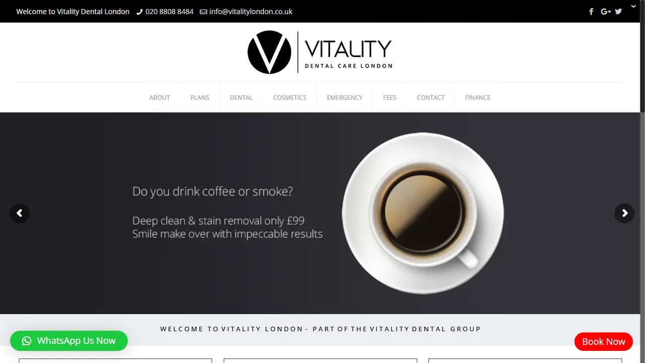 Vitality Dental Care London