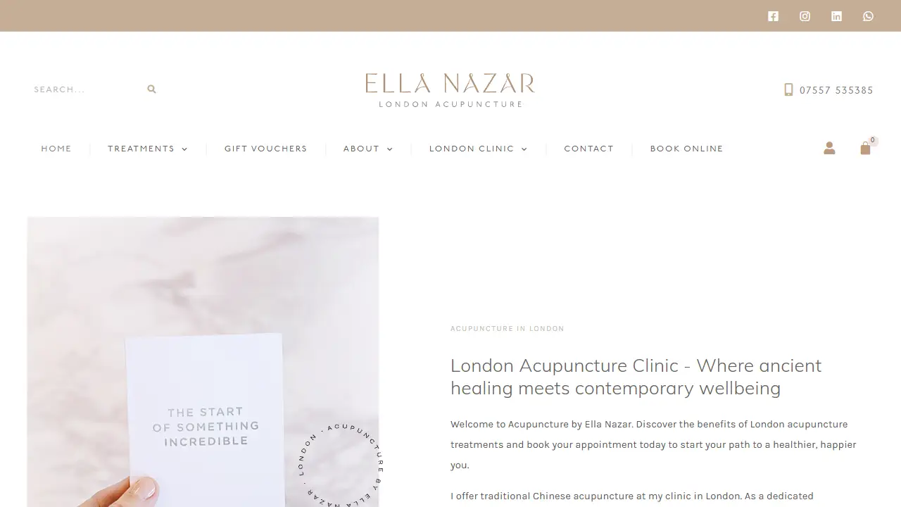 Acupuncture by Ella Nazar