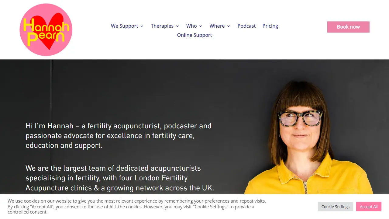 Hannah Pearn Fertility Acupuncture London Balham Clinic