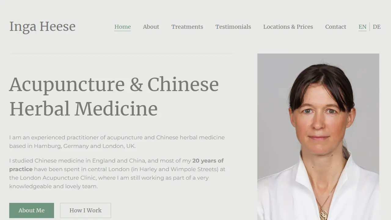 Inga Heese Acupuncture & Chinese Herbal Medicine