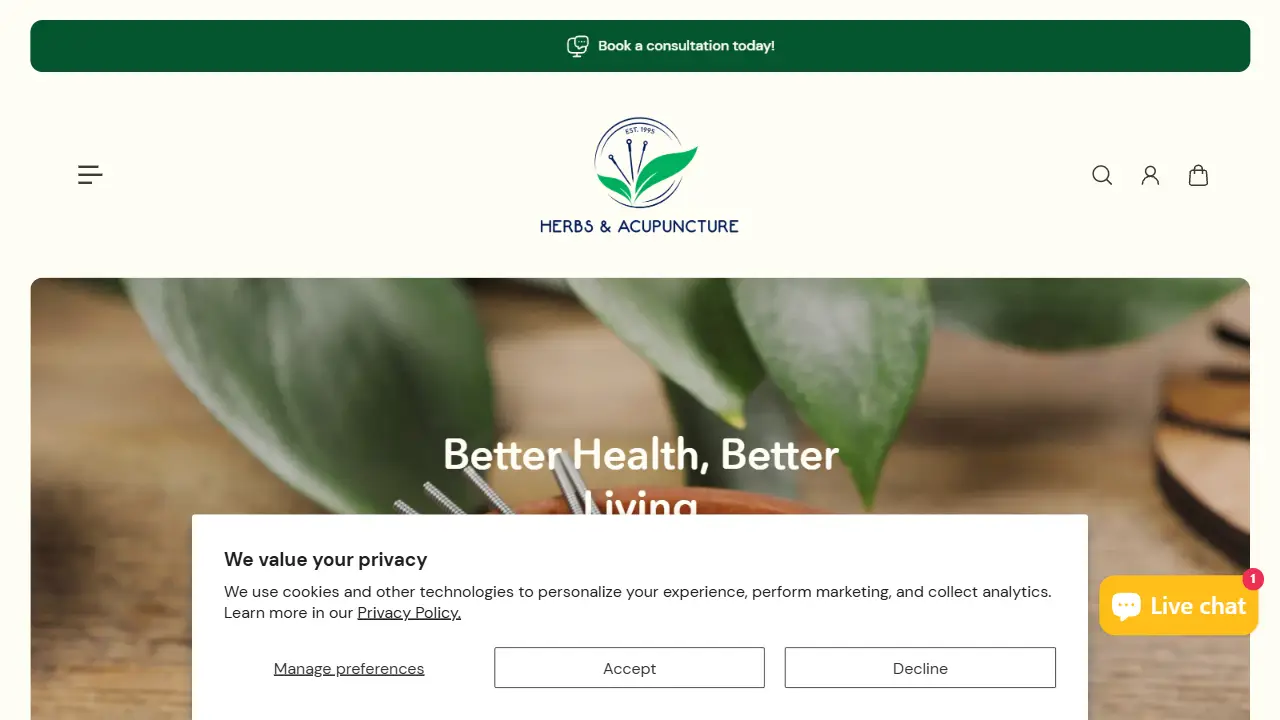 Herbs and Acupuncture